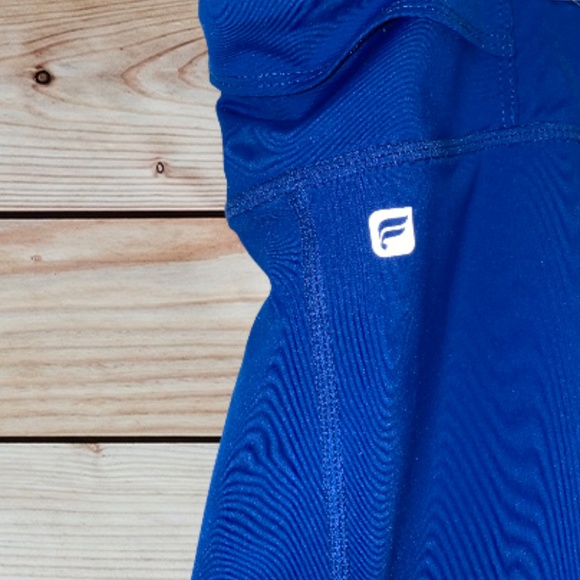 Royal blue leggings with pockets - Picture 4 of 5